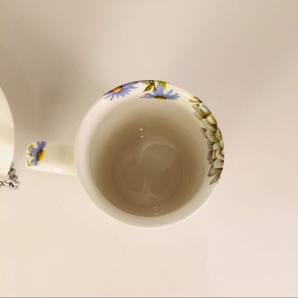 Mum Flower Plate &Cup Set St George’s Bone… - Picture 3 of 6